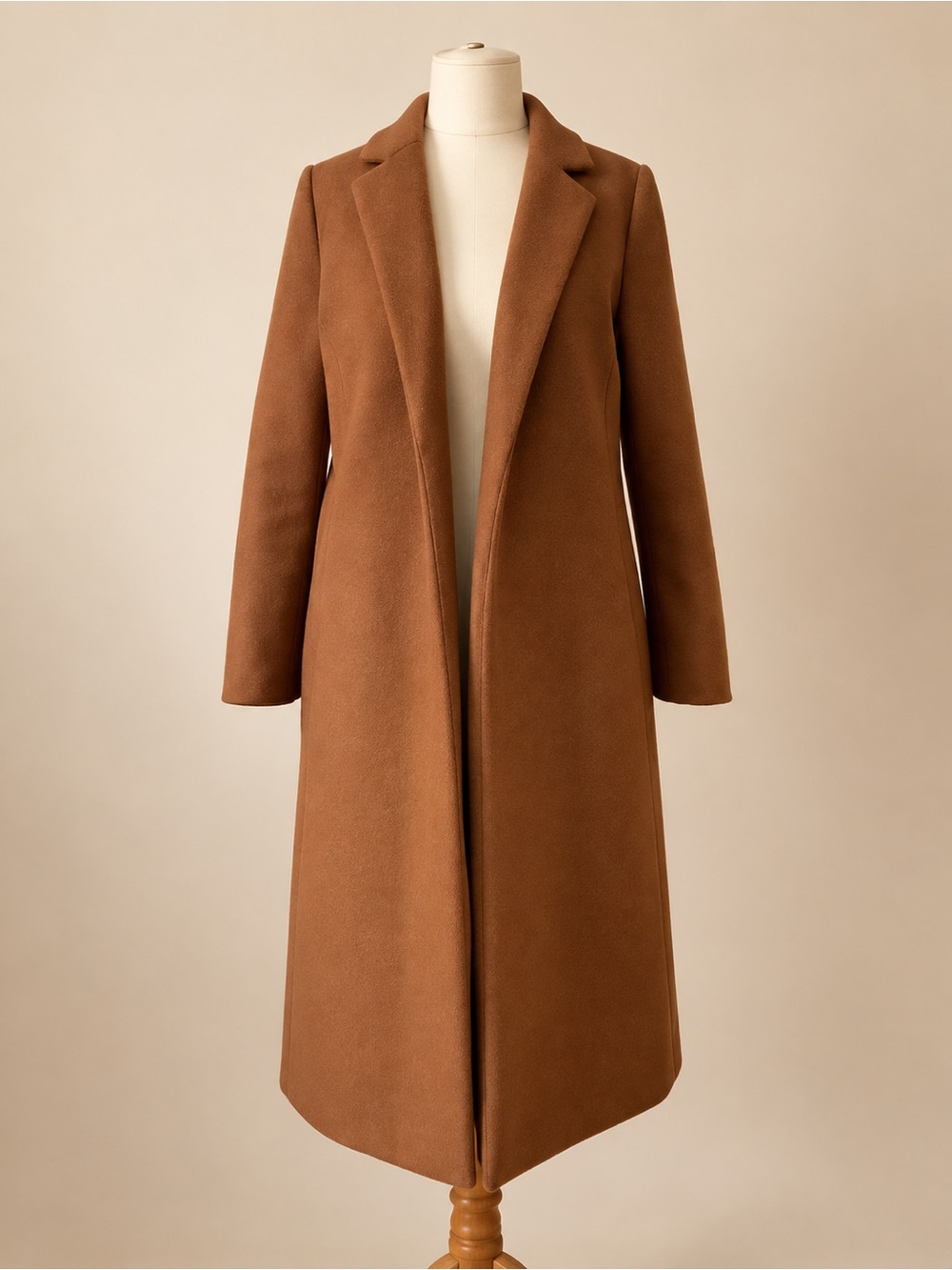 Zara Cognac Coat